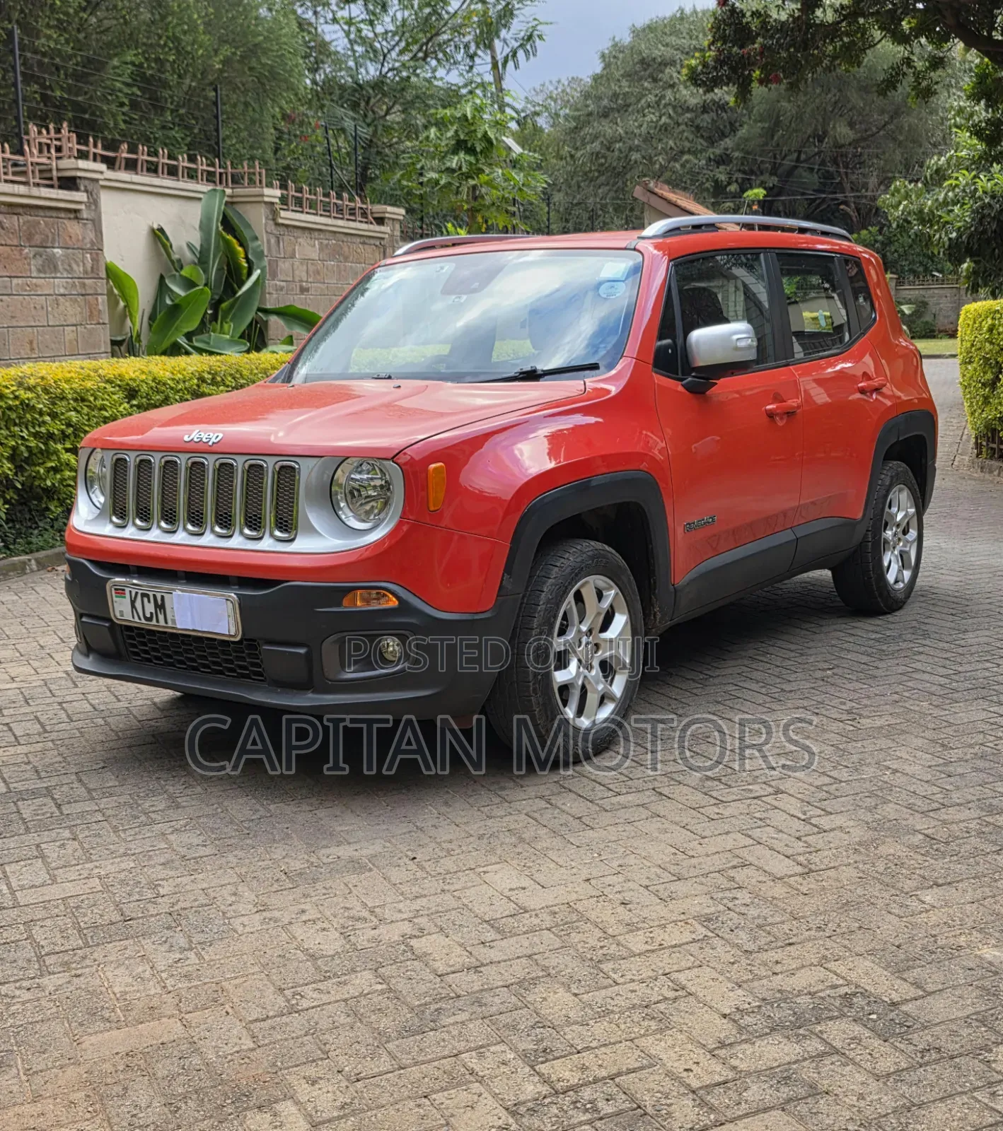 Jeep Renegade 2016 Orange