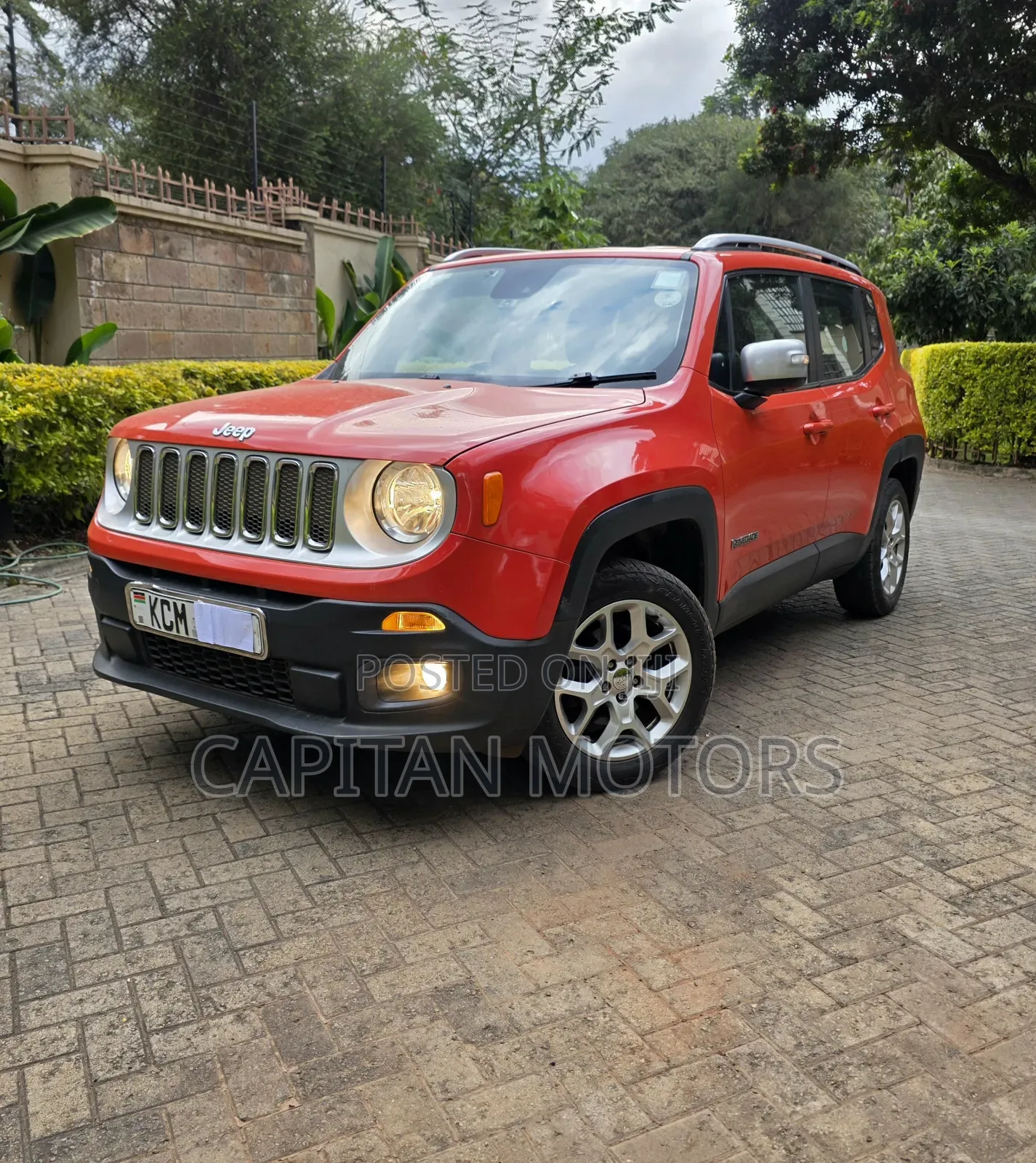 Jeep Renegade 2016 Orange