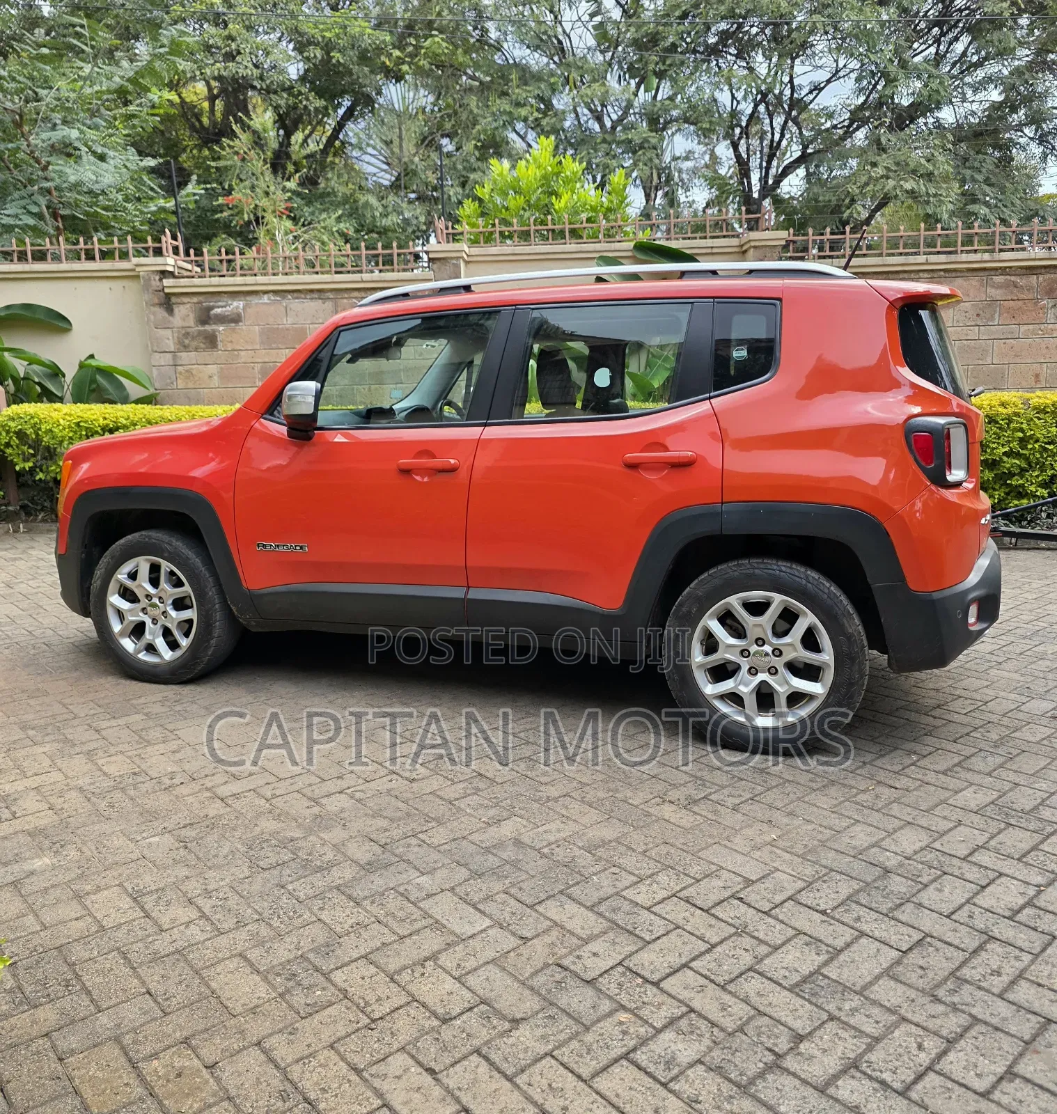 Jeep Renegade 2016 Orange