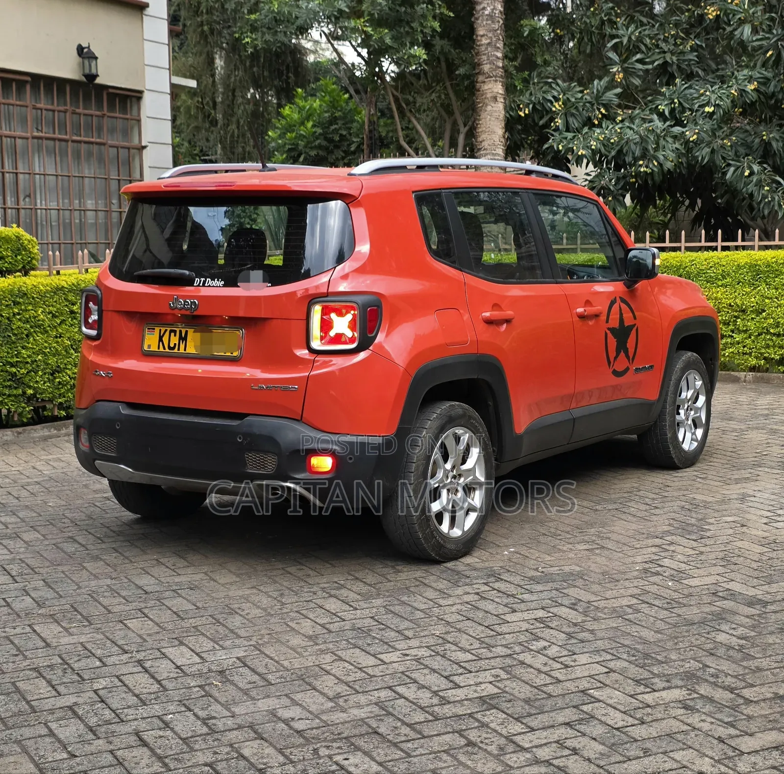 Jeep Renegade 2016 Orange