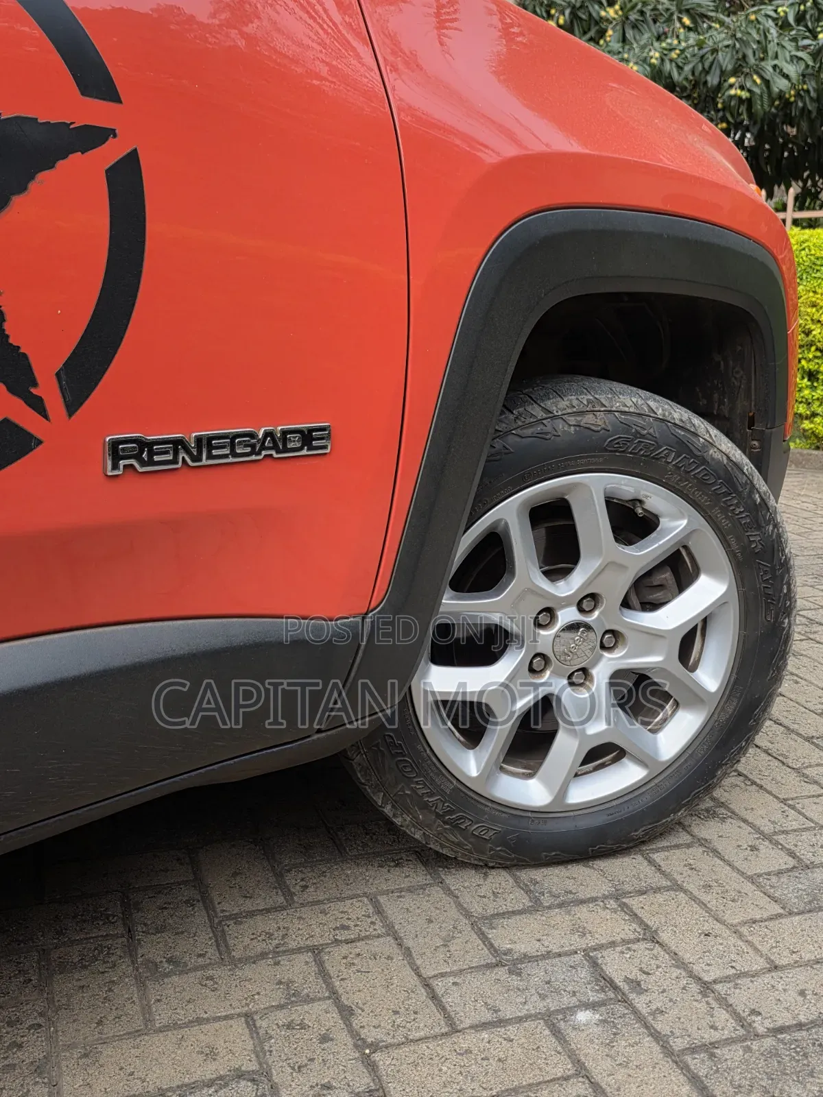 Jeep Renegade 2016 Orange