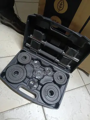 Portable 10kg Fitness Dumbbell Set