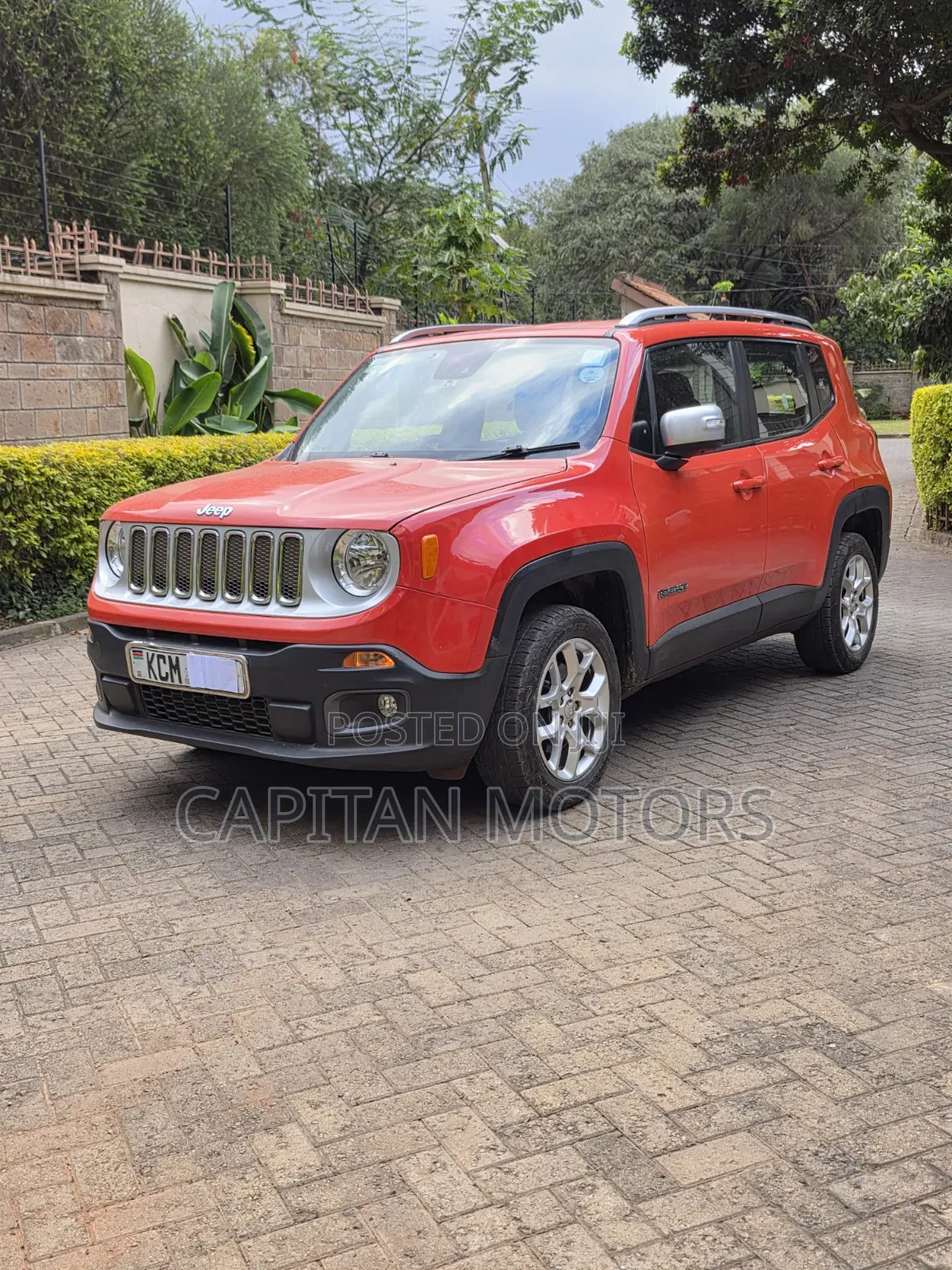 Jeep Renegade 2016 Orange
