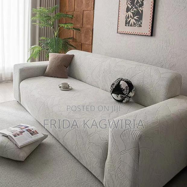 Damask Material, Stretchable 3 Seater Seatcovers - thumbnail 2