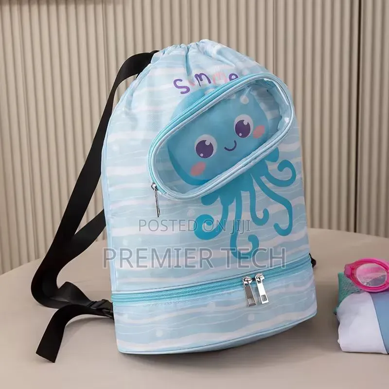 Kids Waterproof Drawstrings Swimming Bag Swimming Sport Beach