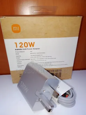 120 Watts Xiaomi Super Fast Charger With Type C to C Cable