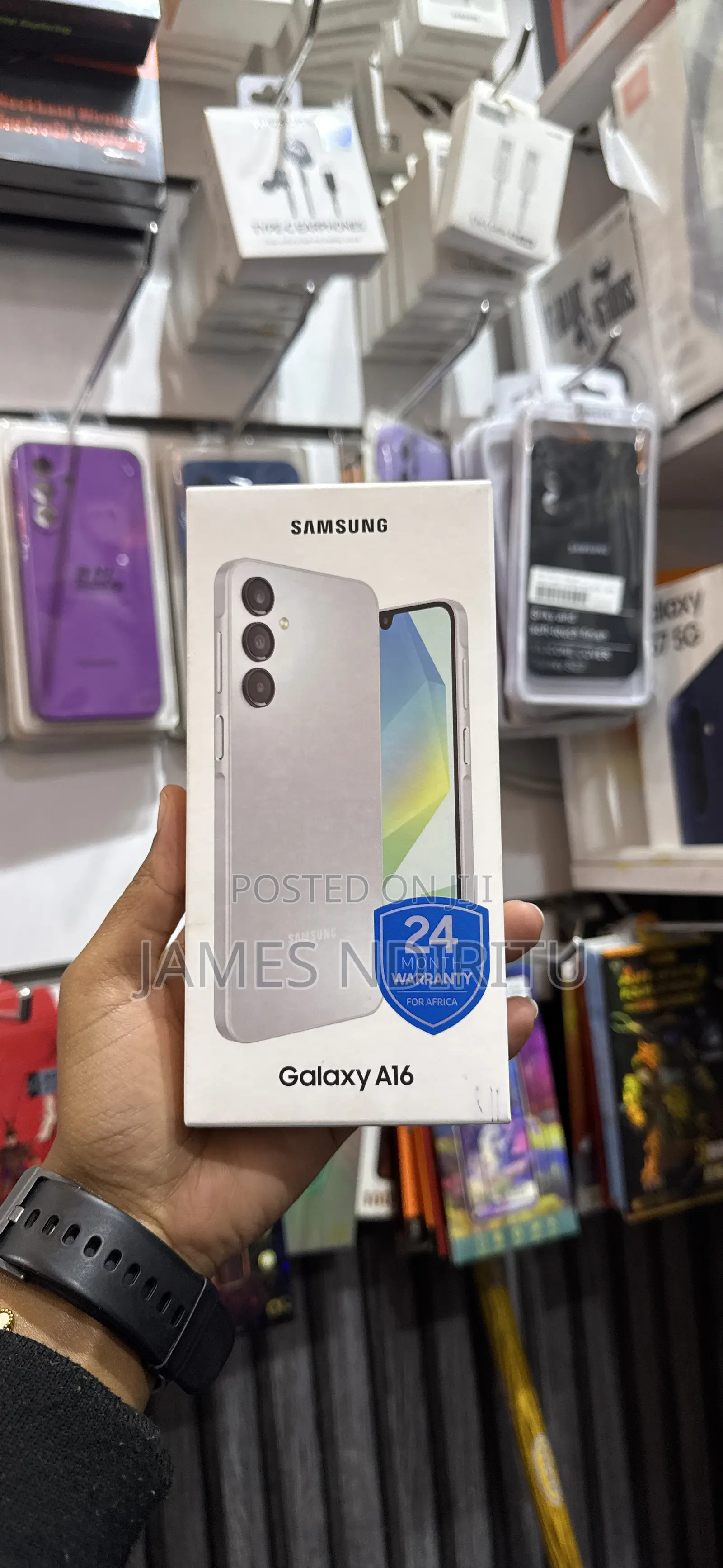 New Samsung Galaxy A16 128 GB Gray