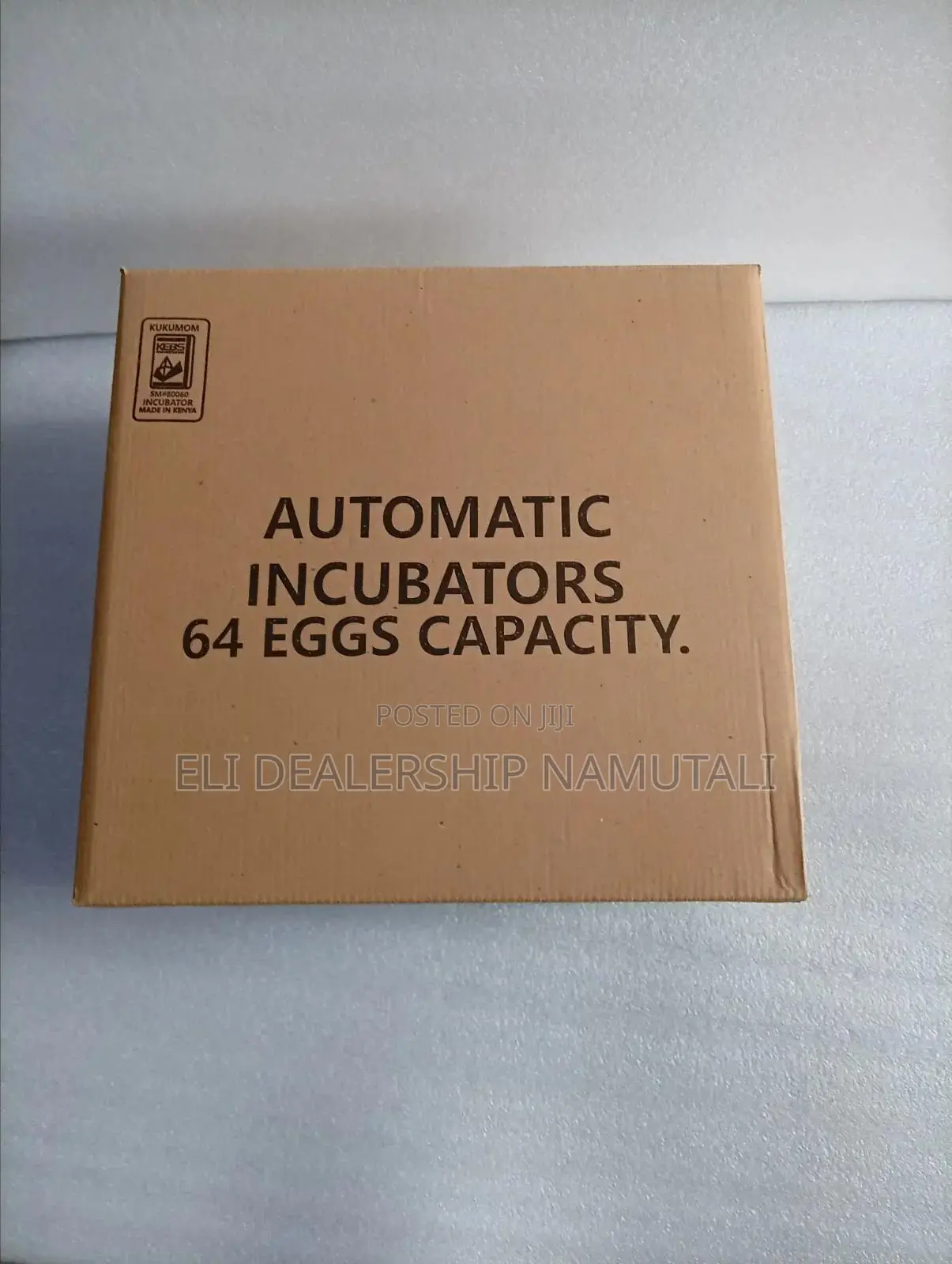 Energy-Efficient 64 Egg Incubator With Dual Power Ac/Dc