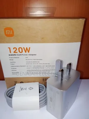 120 Watts Super Fast Xiaomi Charger With Fast Charge Type C to C Cable