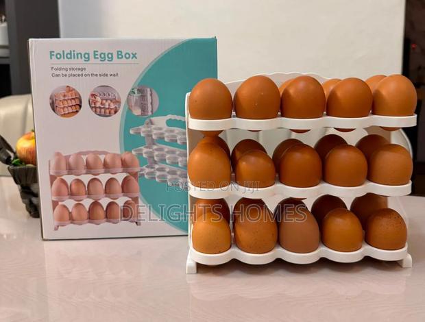 Foldable 3-Layer Flip 30 Eggs Holder_dav