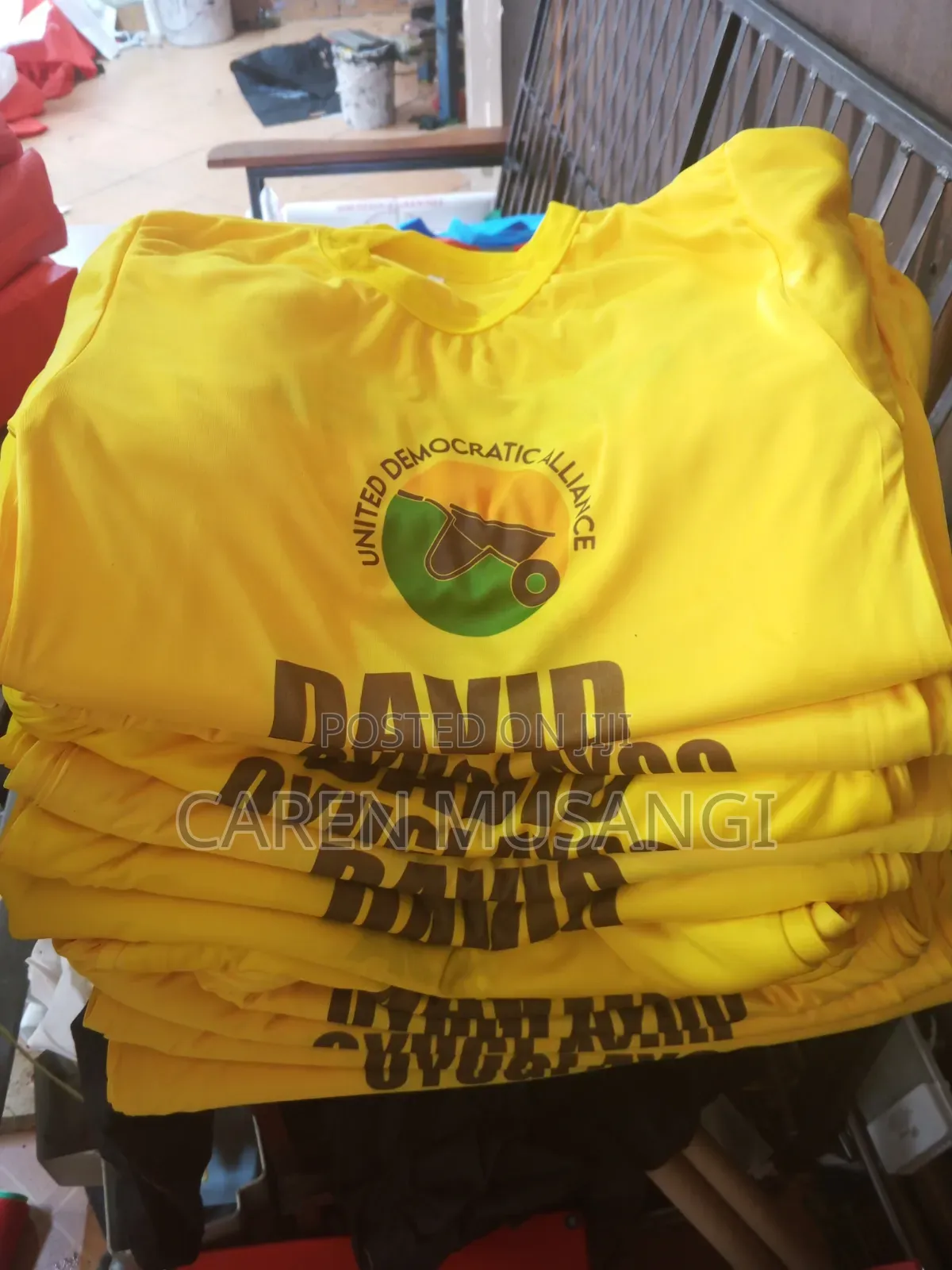 Durable Polyester Campaign T-Shirts.