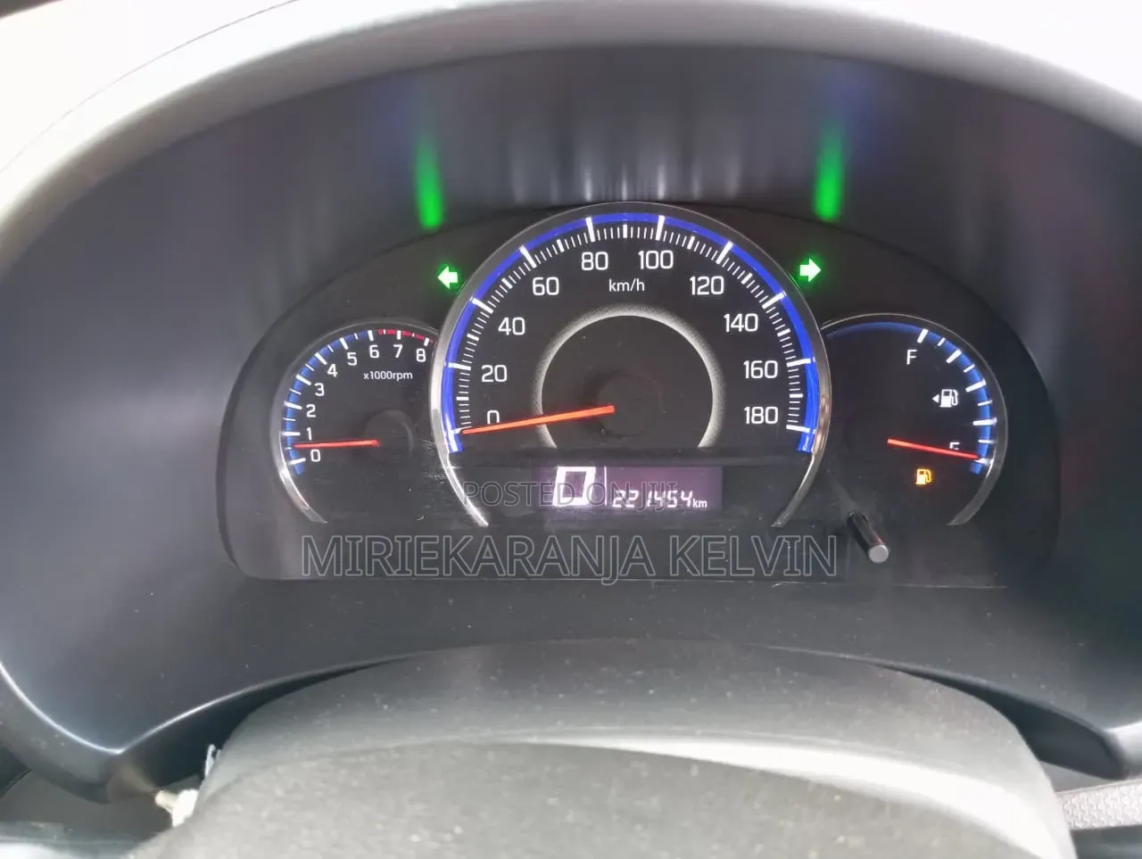 Suzuki Solio 2015 Blue