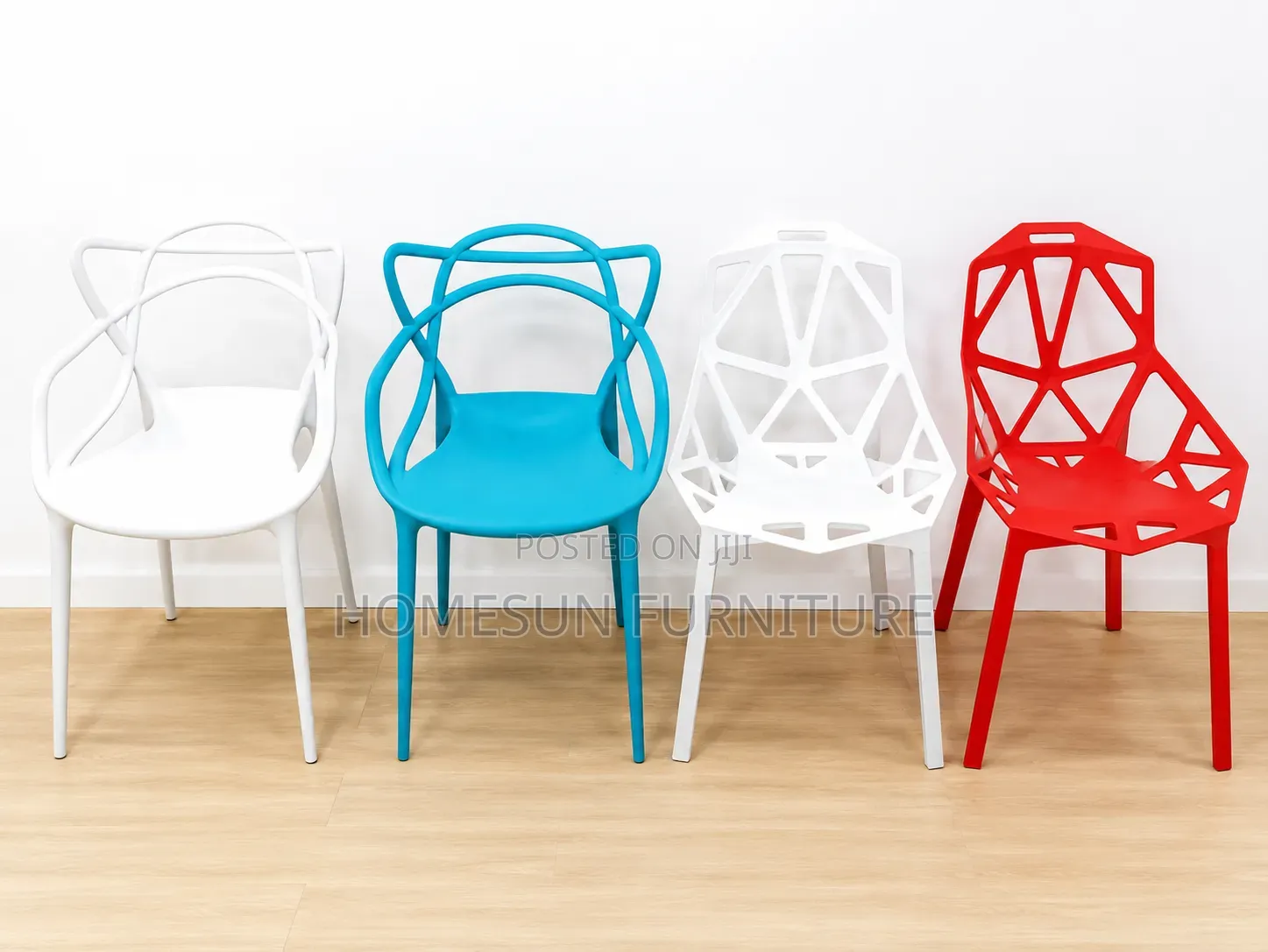 Modern Designer Plastic Dining Chair