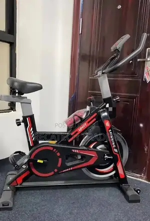 Professional Stationary Exercise Bike With LCD Display