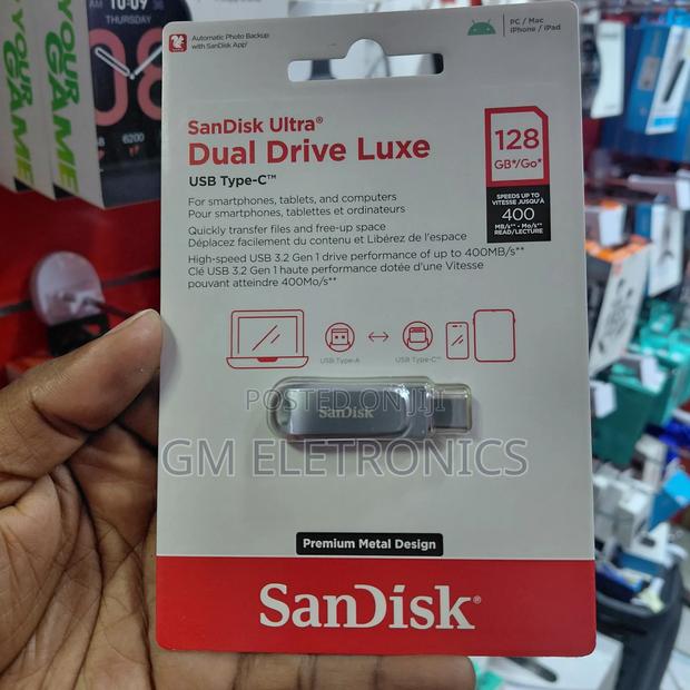 128gb Dual Drive Luxe Usb-Type-C Drive for Smart Phones Computers - main view