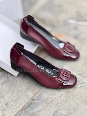 *High Quality Leather (Three~Show) Wedges