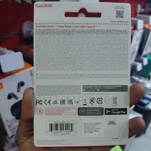 Original Sandisk 128gb Usb 3.2 Type-C Dual Premium Metallic Drive Luxe