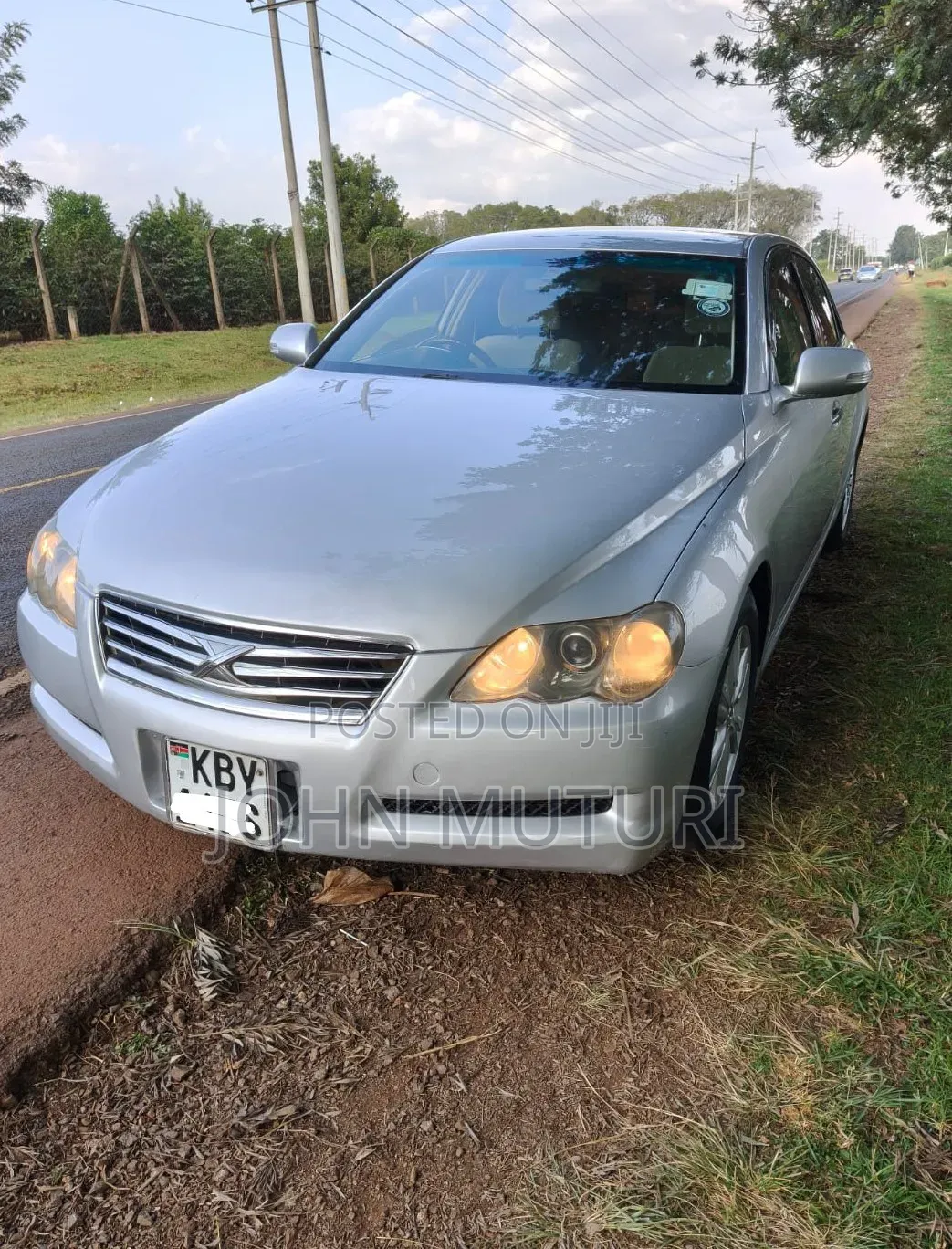 Toyota Mark X 2007 Silver