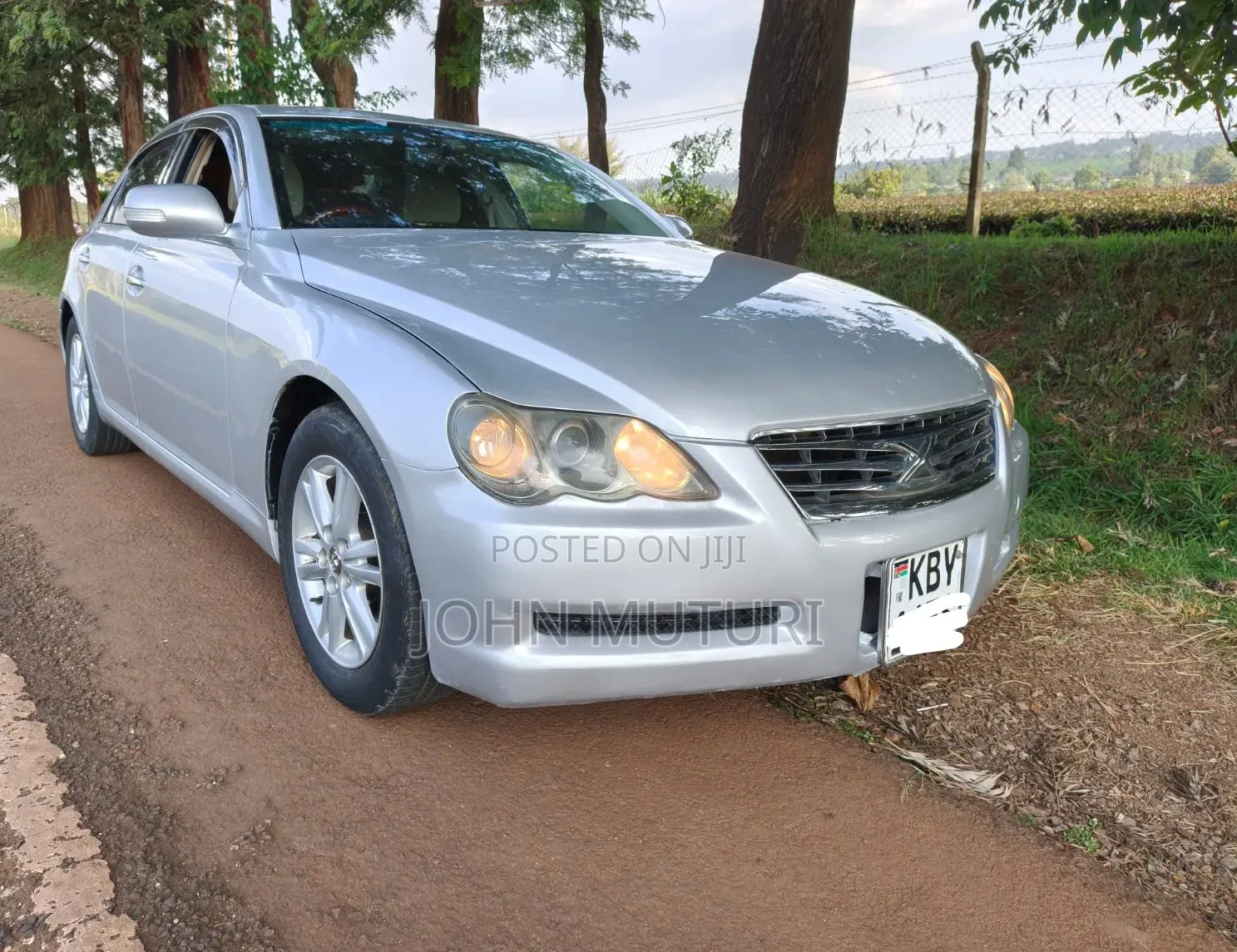 Toyota Mark X 2007 Silver