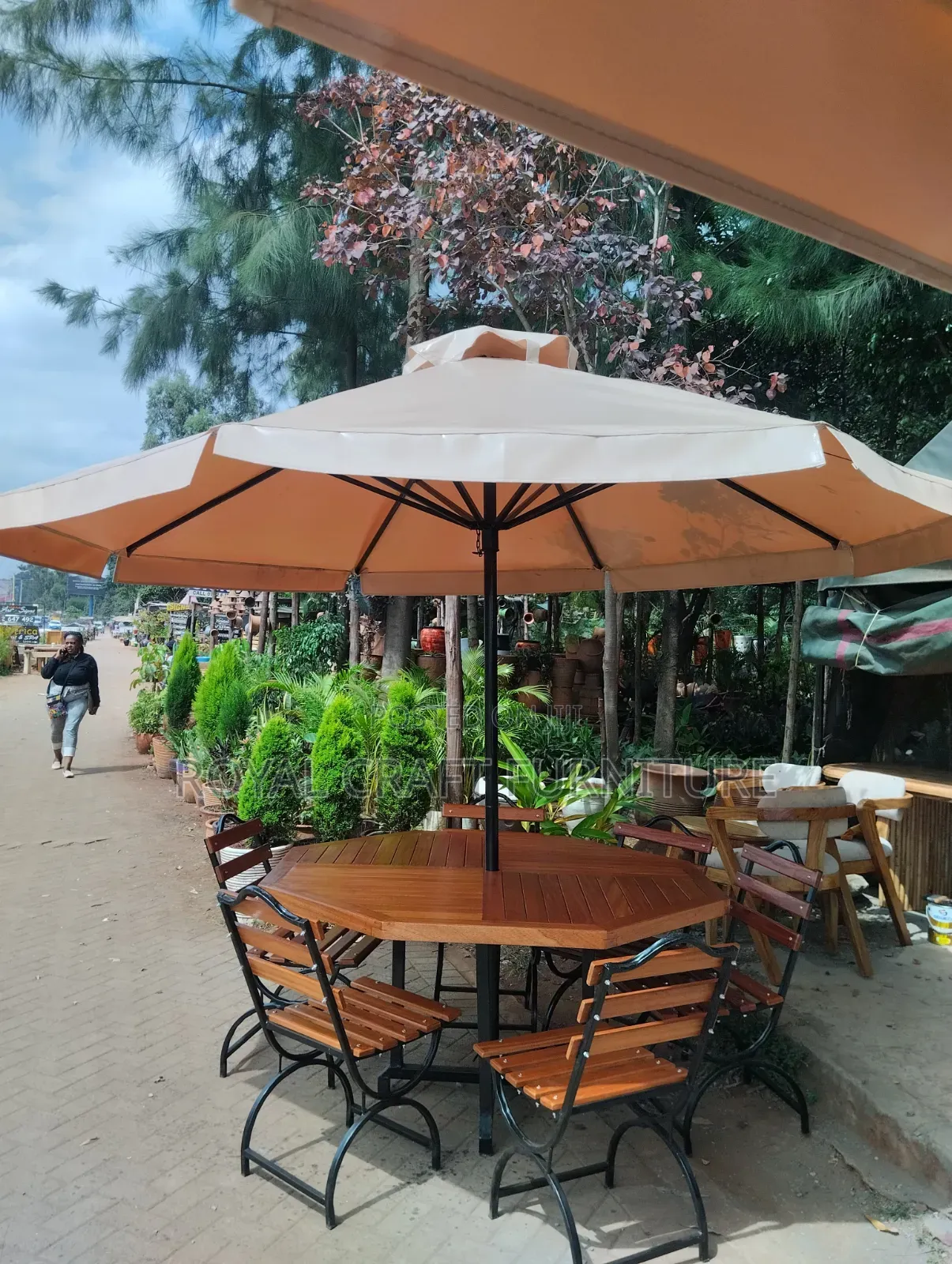 Premium Outdoor Umbrella Set