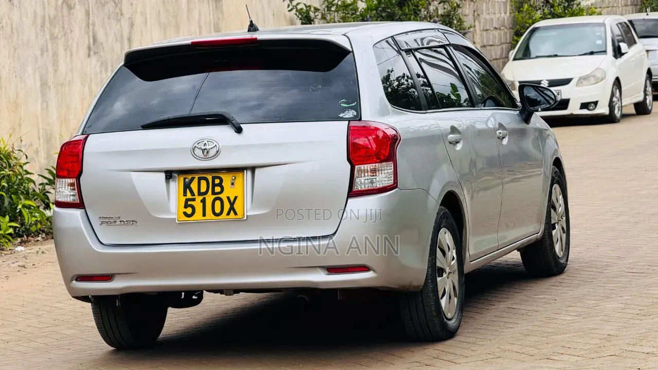 Toyota Corolla Fielder 2013 Silver