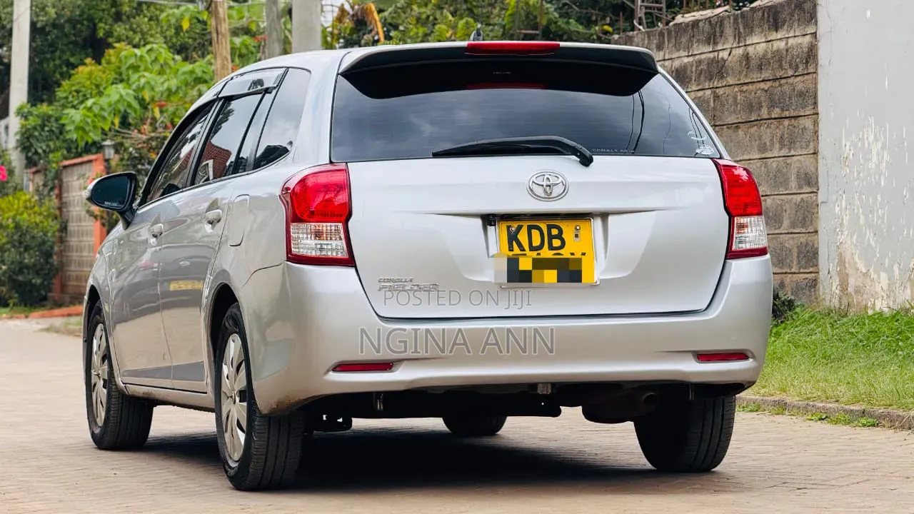 Toyota Corolla Fielder 2013 Silver