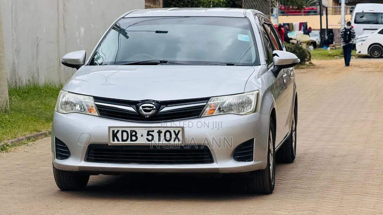Toyota Corolla Fielder 2013 Silver