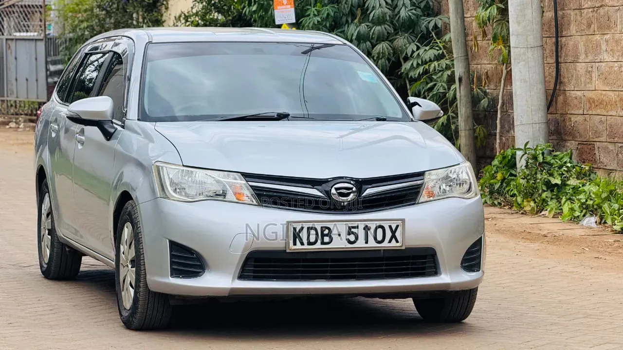 Toyota Corolla Fielder 2013 Silver