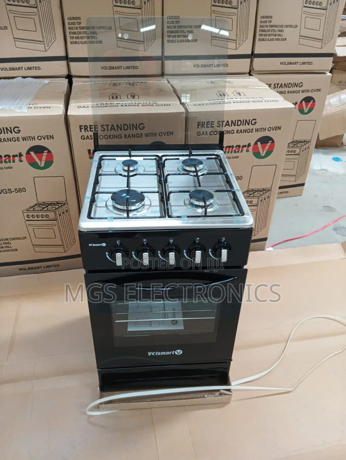 50*55 Volsmart Full Gas Jet Standing Cooker