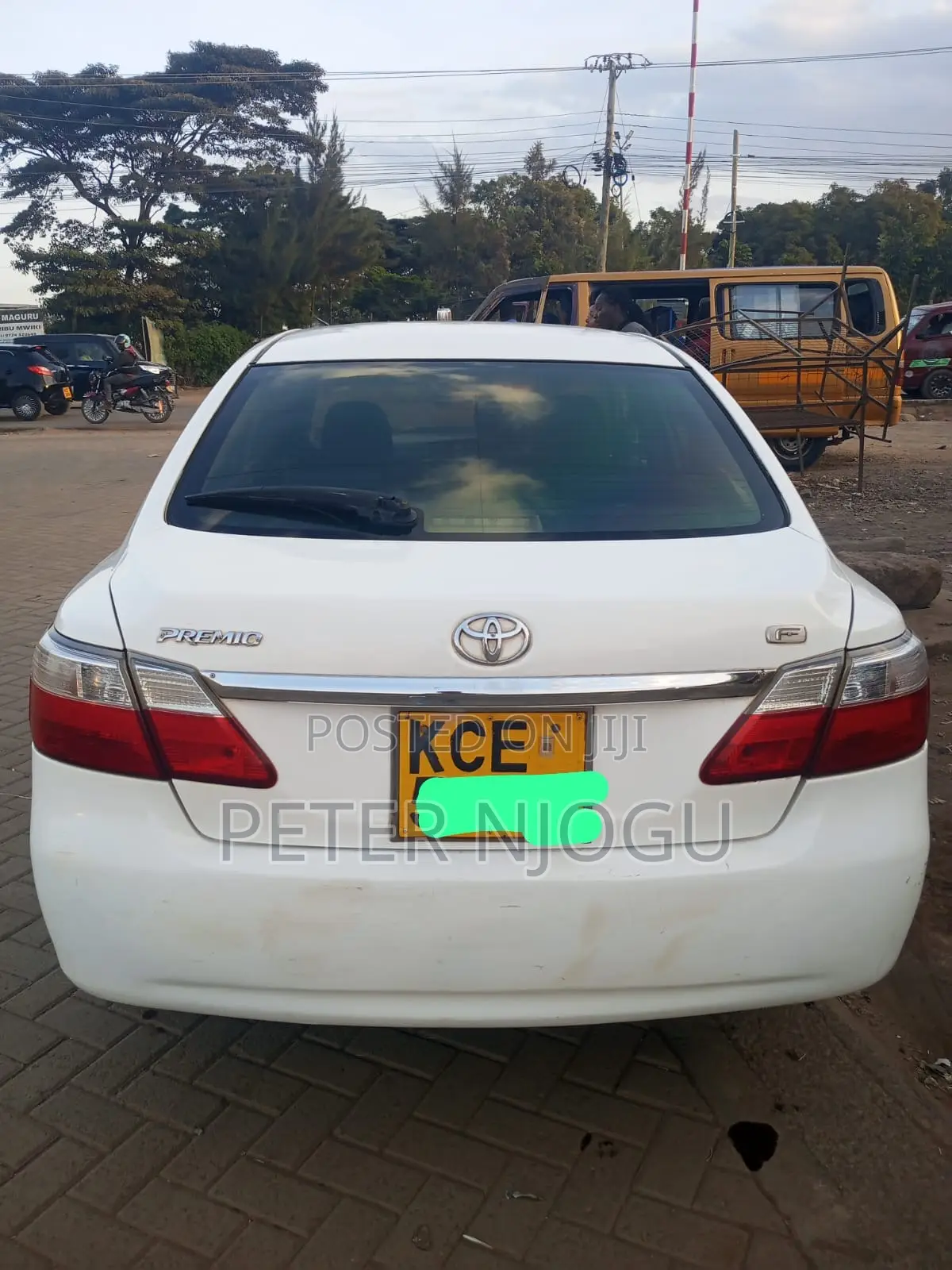 Toyota Premio 2008 White