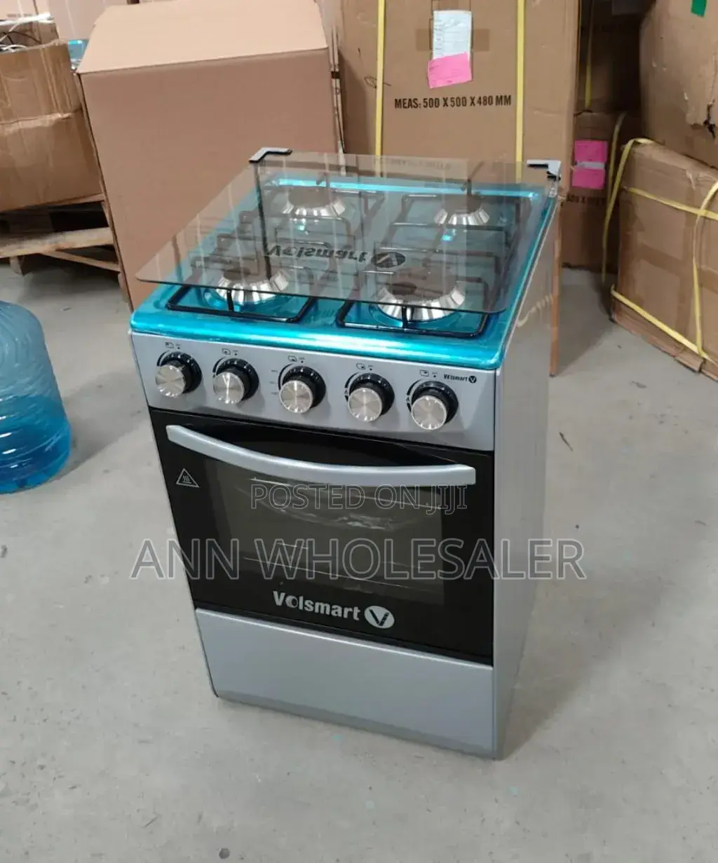 Volsmart 4 Burner Volsmart Full Gas Jet Standing Cooker