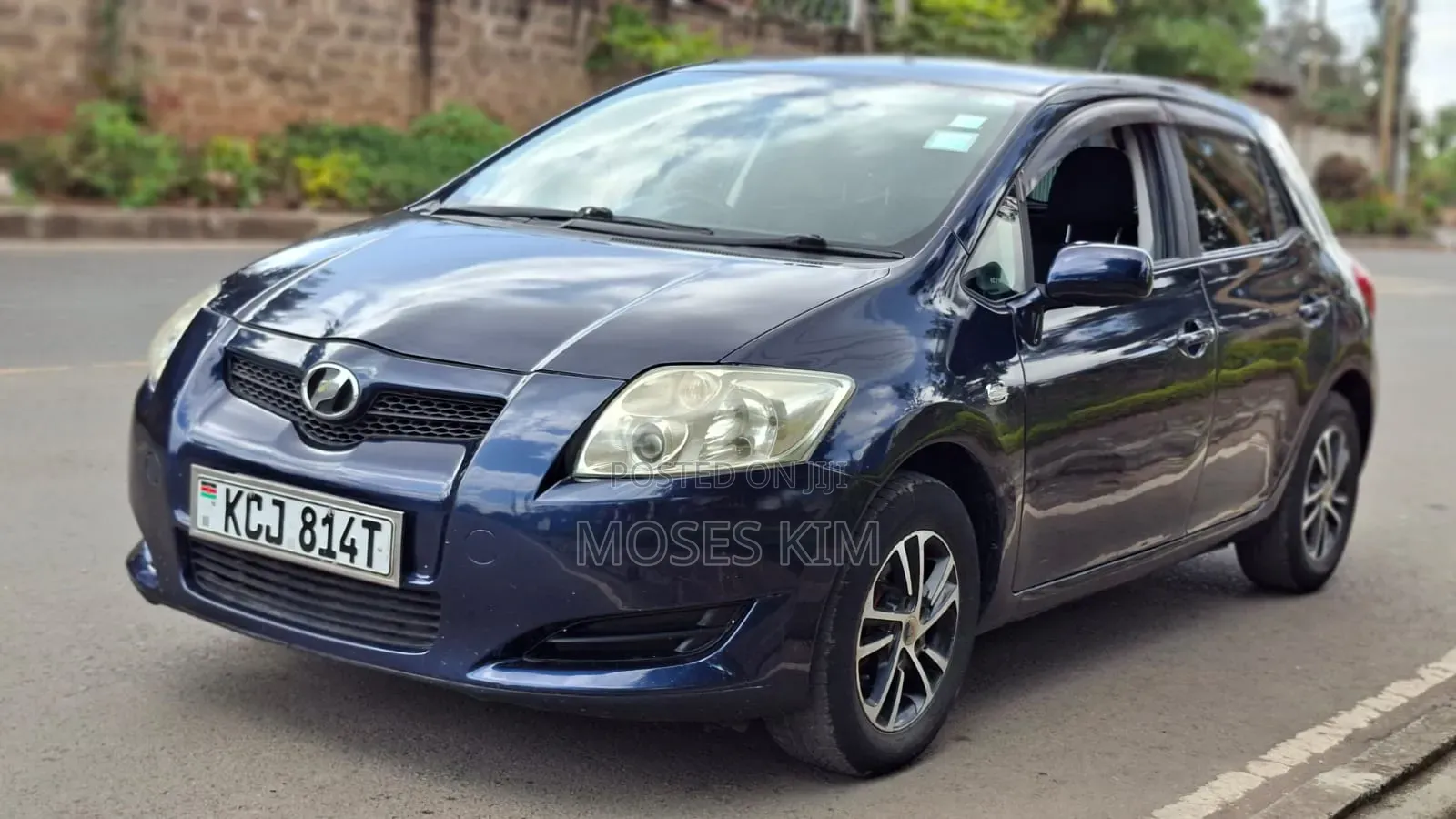 Toyota Auris 2010 Blue