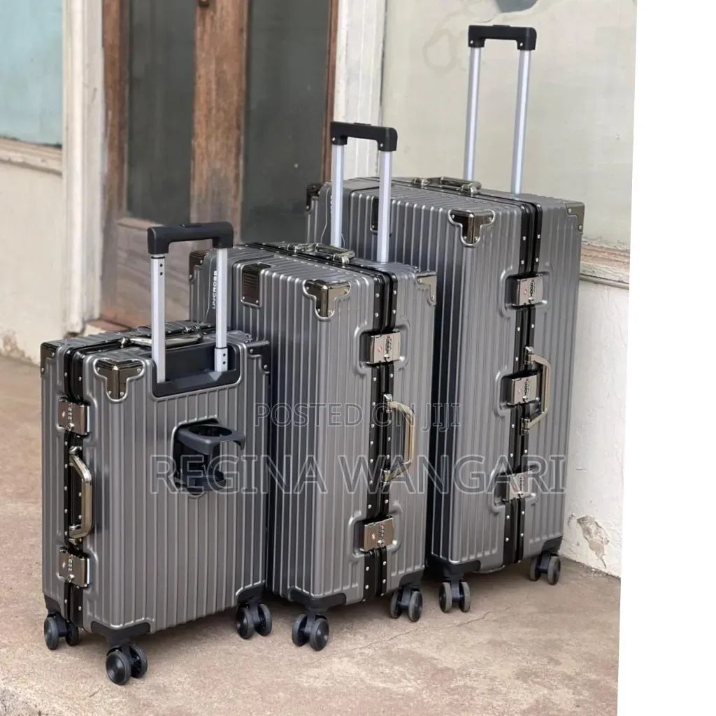 3in1laxurious Managerialbossyaliminium Flame Unicross Zipplesssuitcase