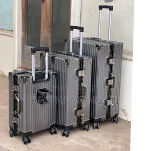 3in1laxurious Managerialbossyaliminium Flame Unicross Zipplesssuitcase