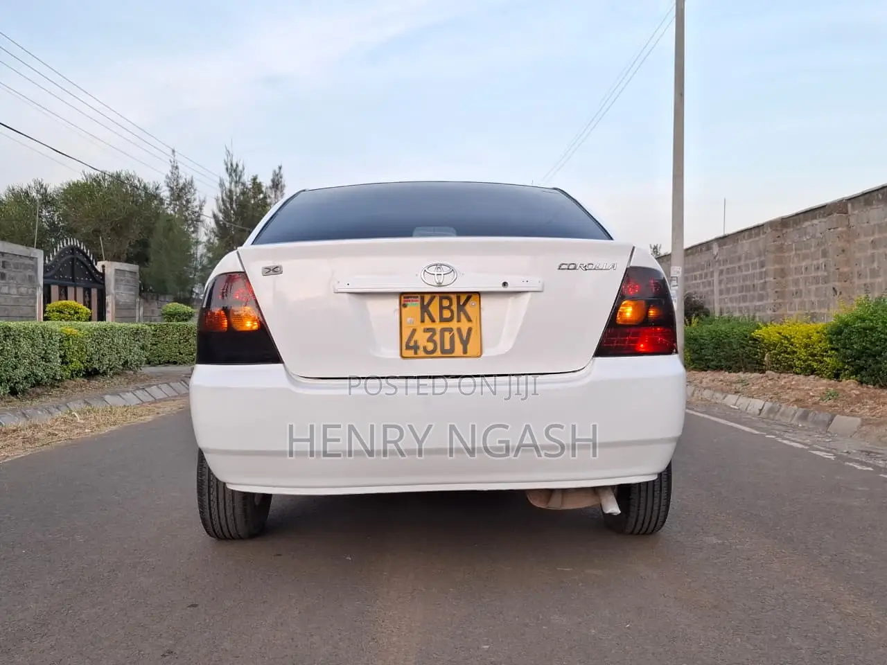 Toyota Corolla 2003 White