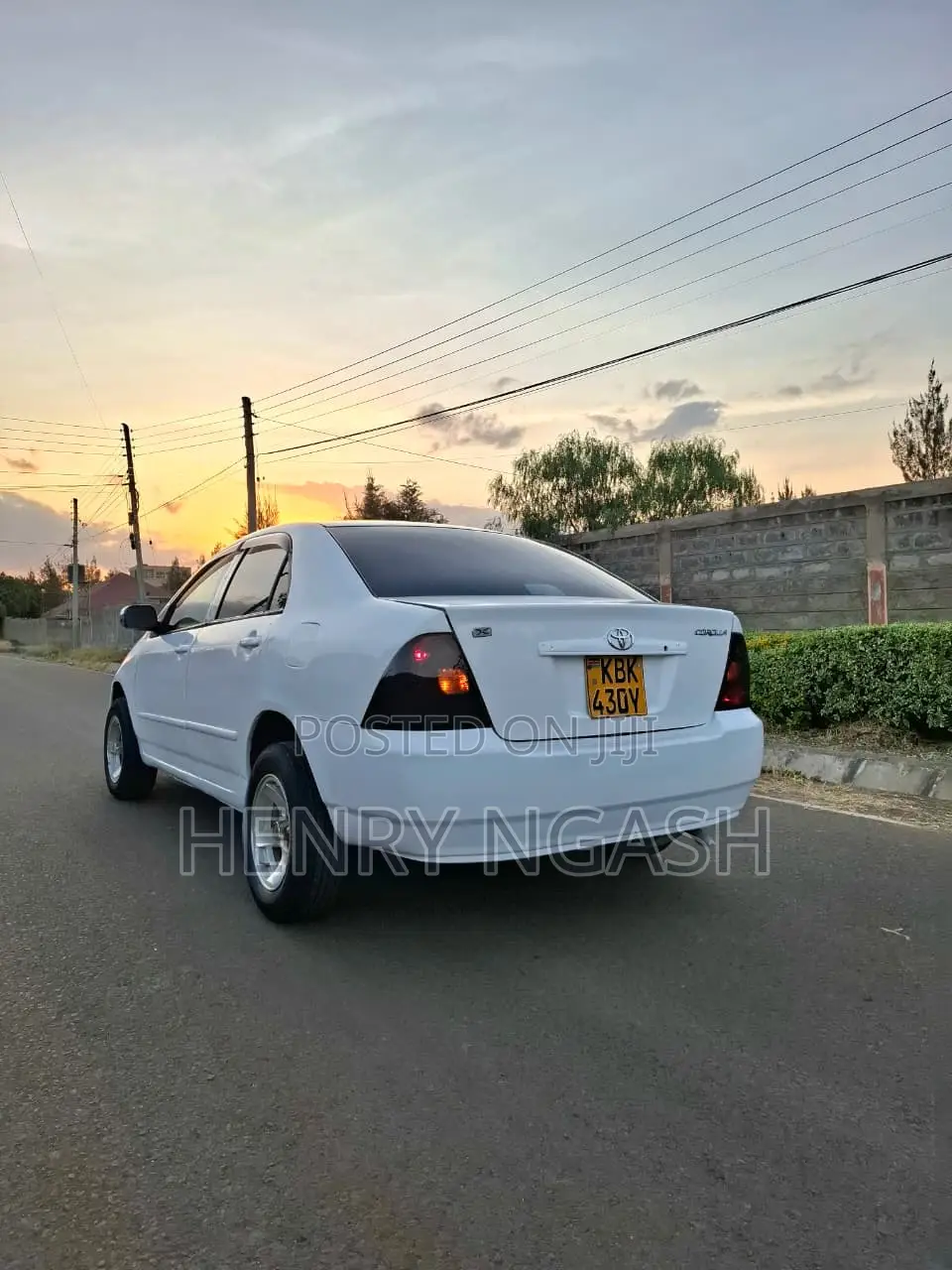 Toyota Corolla 2003 White