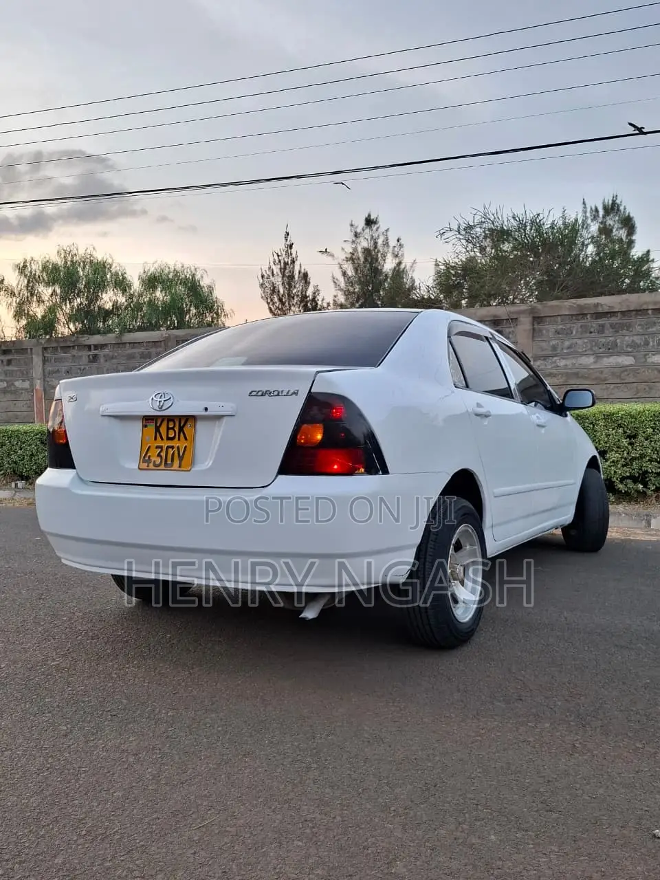 Toyota Corolla 2003 White