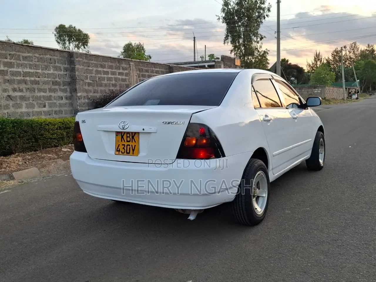 Toyota Corolla 2003 White