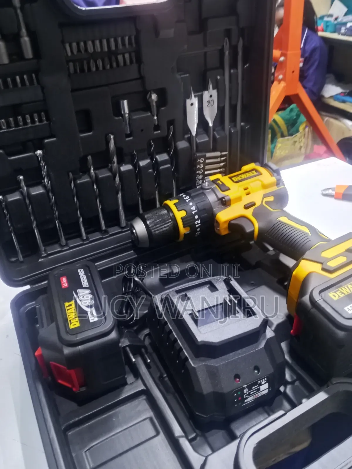 Two Batteries Brushless Drill