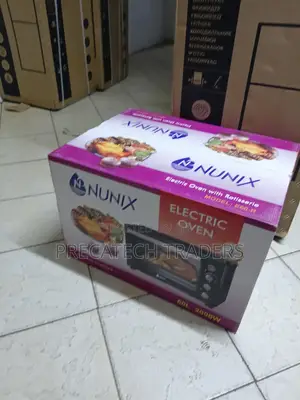 Nunix 60l Electric Oven With Rotisserie – 2000w