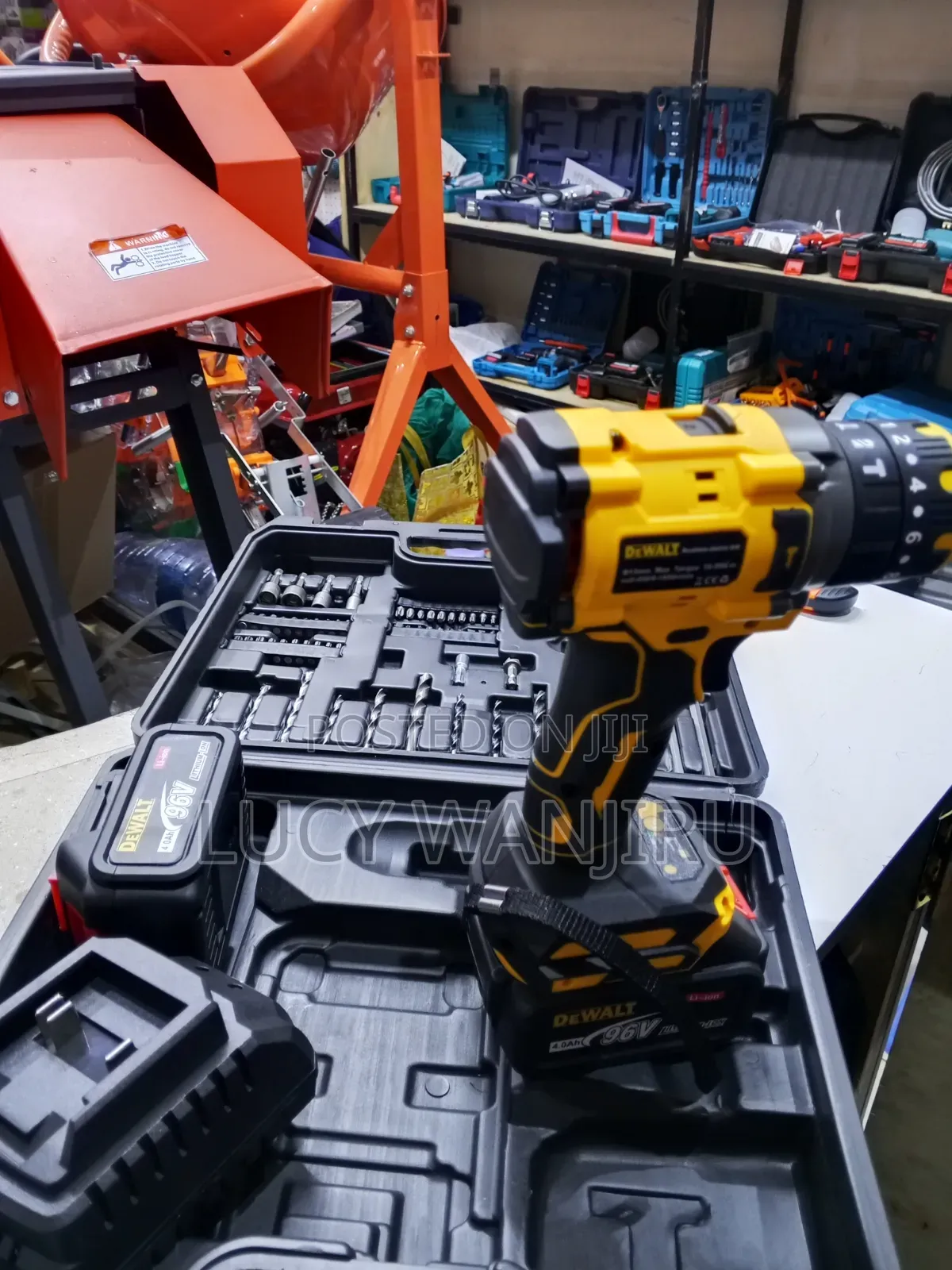 High Efficiency Cordless Drill