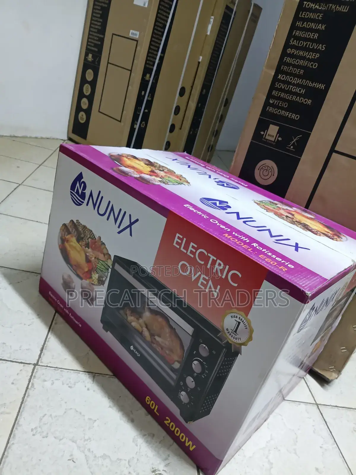 Nunix 60 Litres Multi-Function Electric Baking Oven