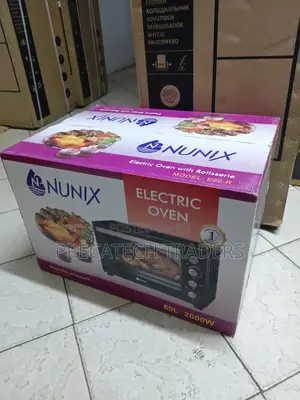 Nunix 60l Electric Oven for Baking Roasting