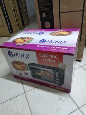 Nunix 60l Electric Oven for Baking Roasting