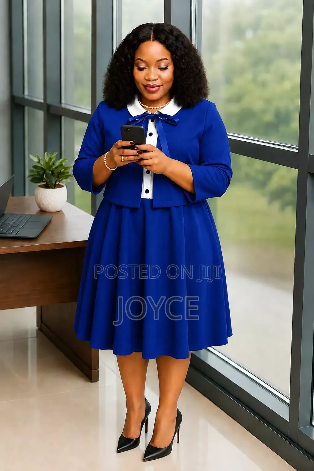 Senori 2 Pc Set Dress and Coat