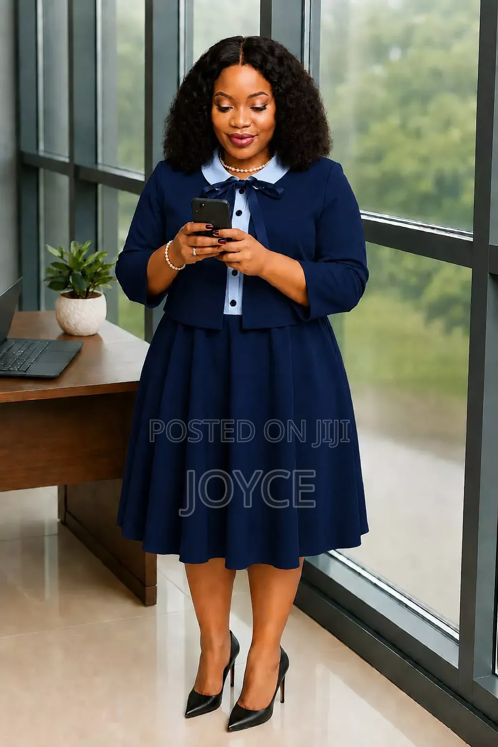 Senori 2 Pc Set Dress and Coat