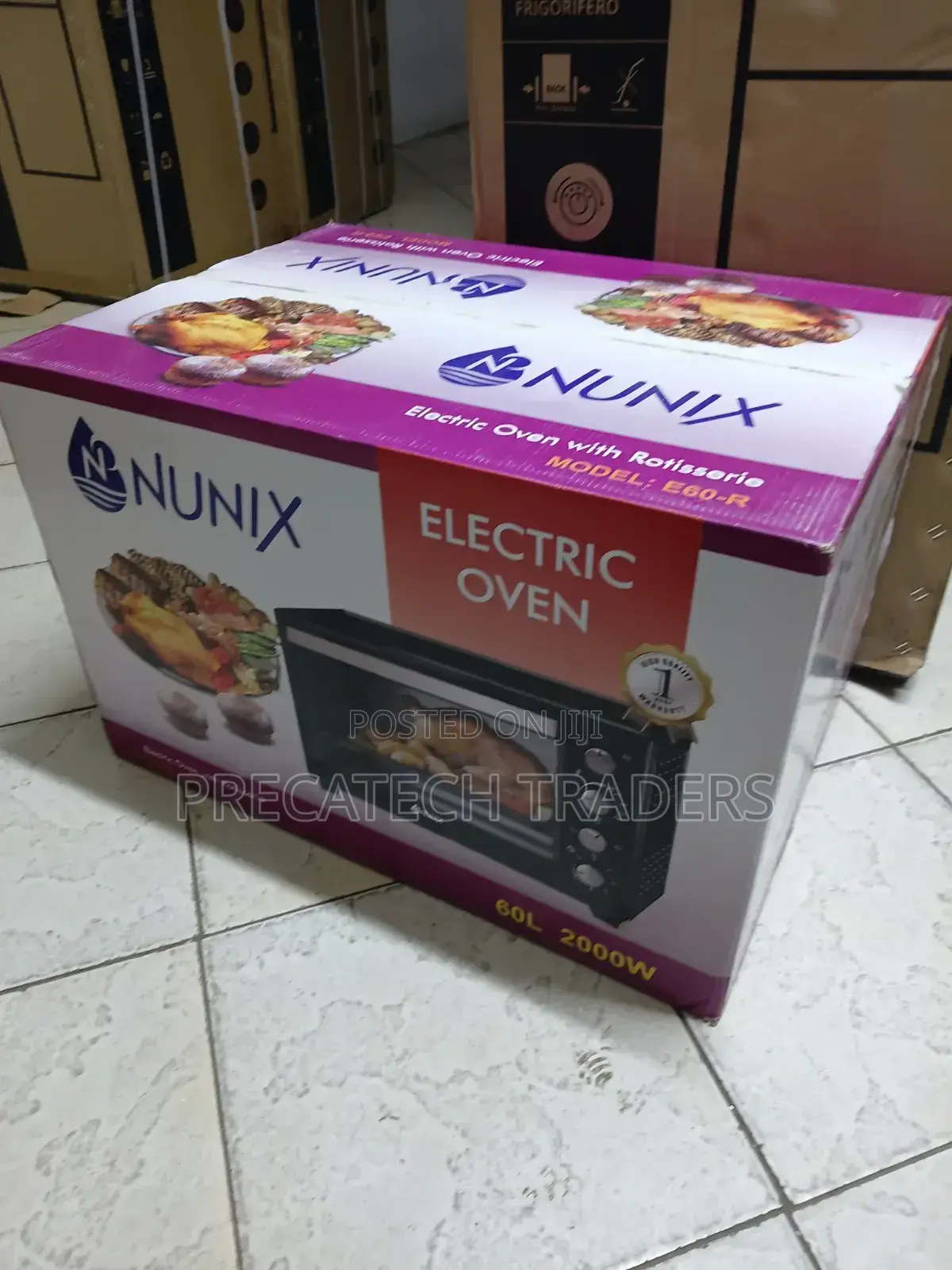 Nunix 60l Electric Oven – Large Capacity Kitchen Oven