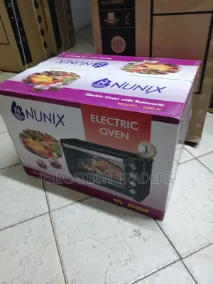 Nunix 60l Electric Oven – Large Capacity Kitchen Oven