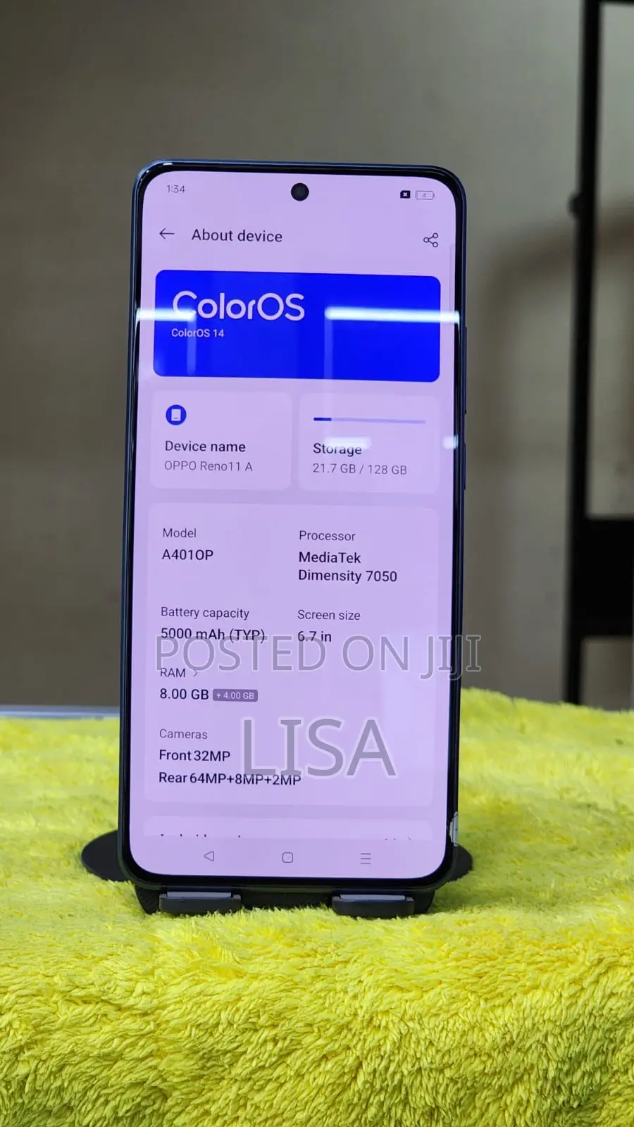 Oppo Reno 128 GB Green