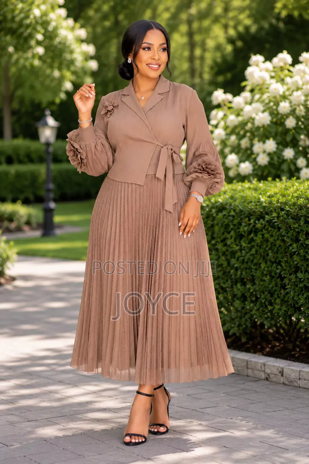 Miyaki Long Dress With Plits